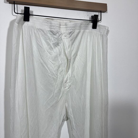Thermasilk by Terramar Mens White Silk Base Layer Bottoms sz Large Outdoors - Picture 2 of 5